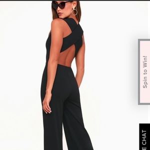 Lulus Backless Jumpsuit